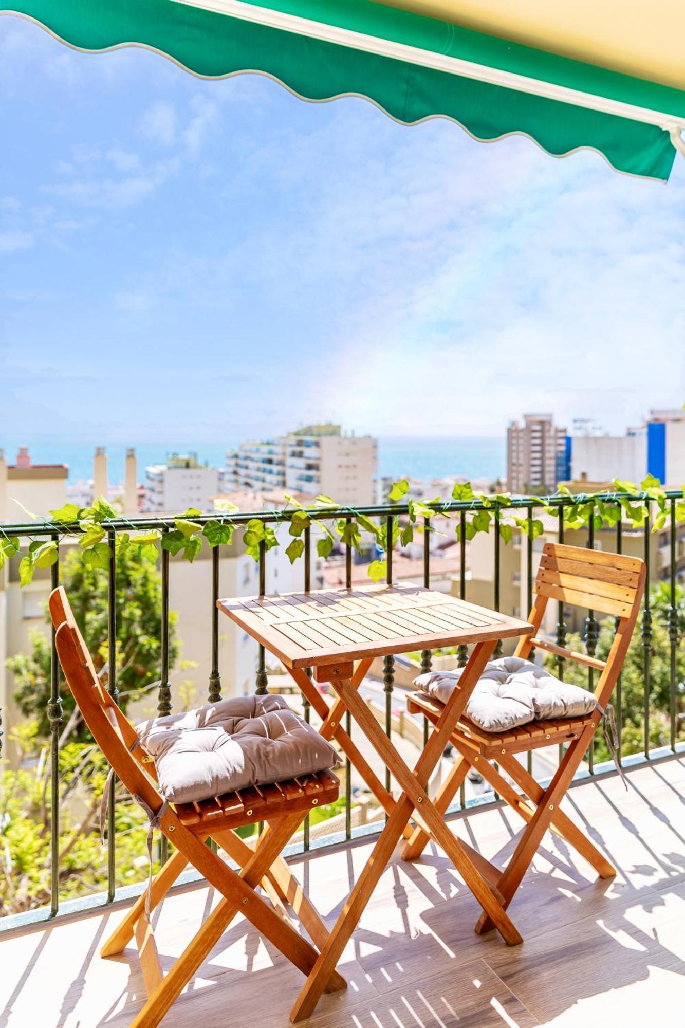 Frida'S Home-Sea View Terrace Torremolinos Extérieur photo