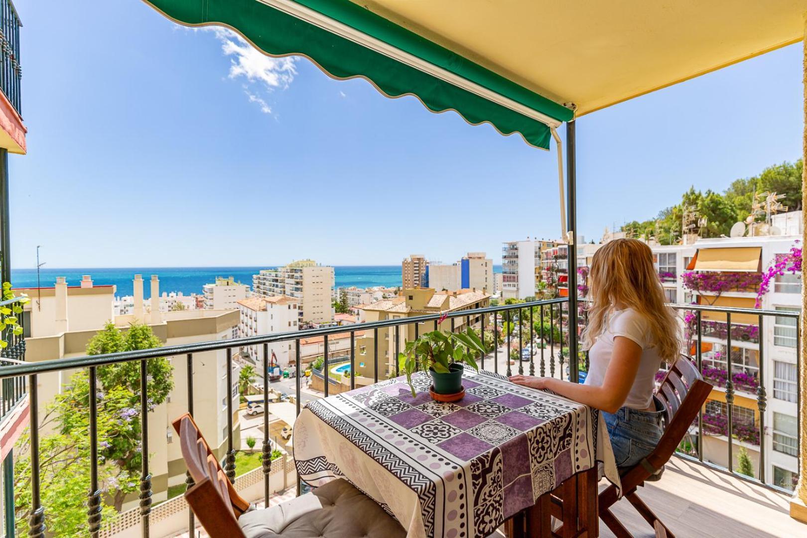 Frida'S Home-Sea View Terrace Torremolinos Extérieur photo