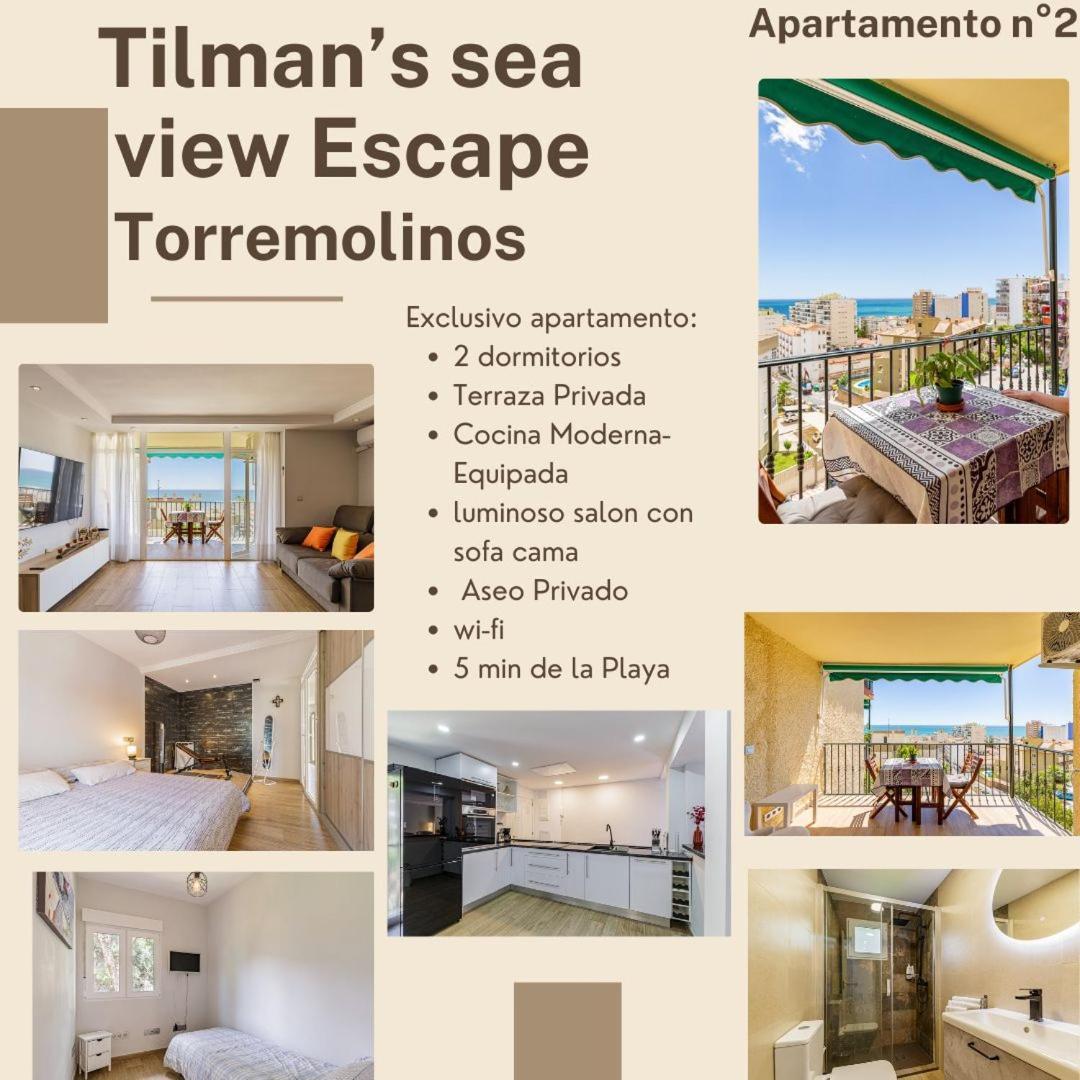 Frida'S Home-Sea View Terrace Torremolinos Extérieur photo